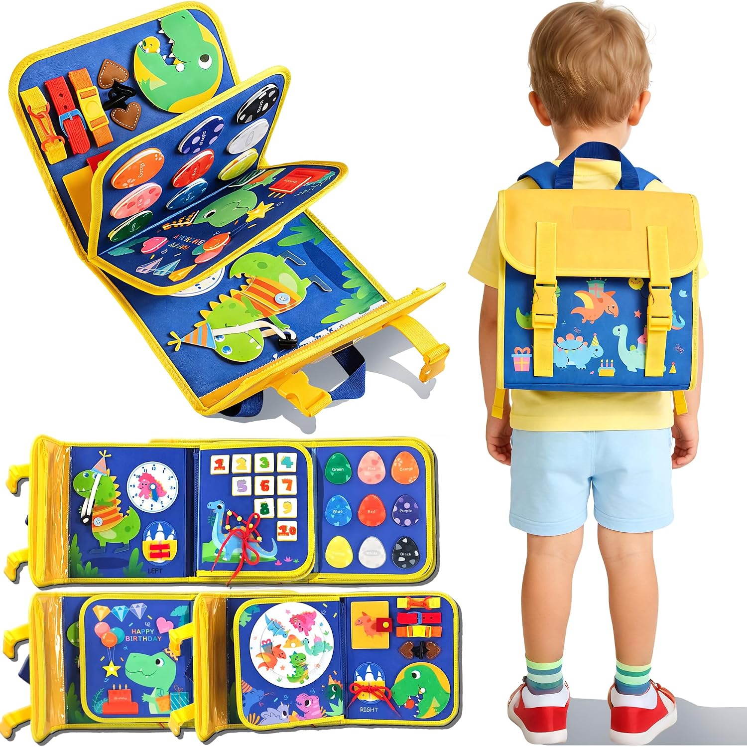 Drone Backpack - Plecak z tablicą manipulacyjną dla malucha
