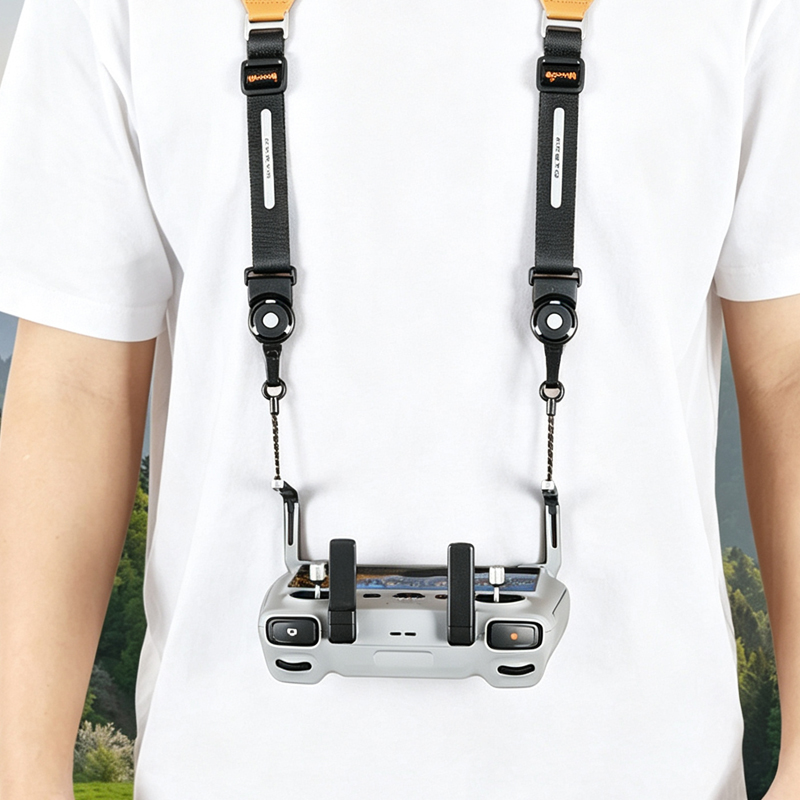 Drone Remote Controller Lanyard - Smycz na szyję z funkcją samopoziomowania