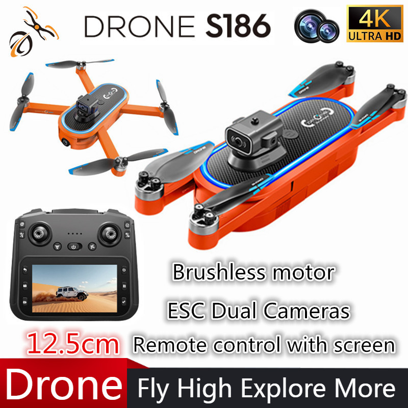 Dron 2025 S186 Profesjonalny 4 – Drone Controller Screen recenzja i cena