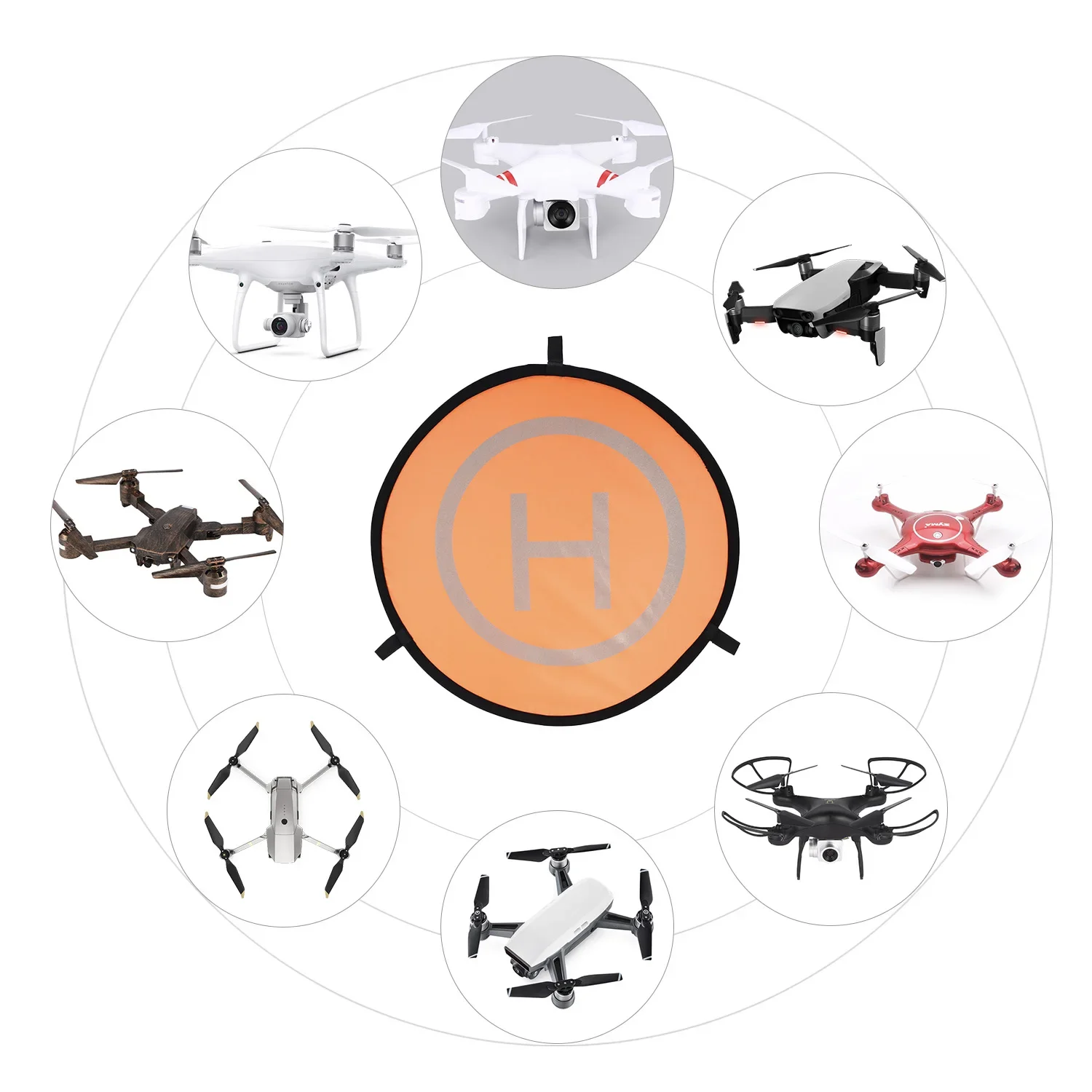 55/75/110cm Drone uniwersalny  – Drone Landing Pad recenzja i cena