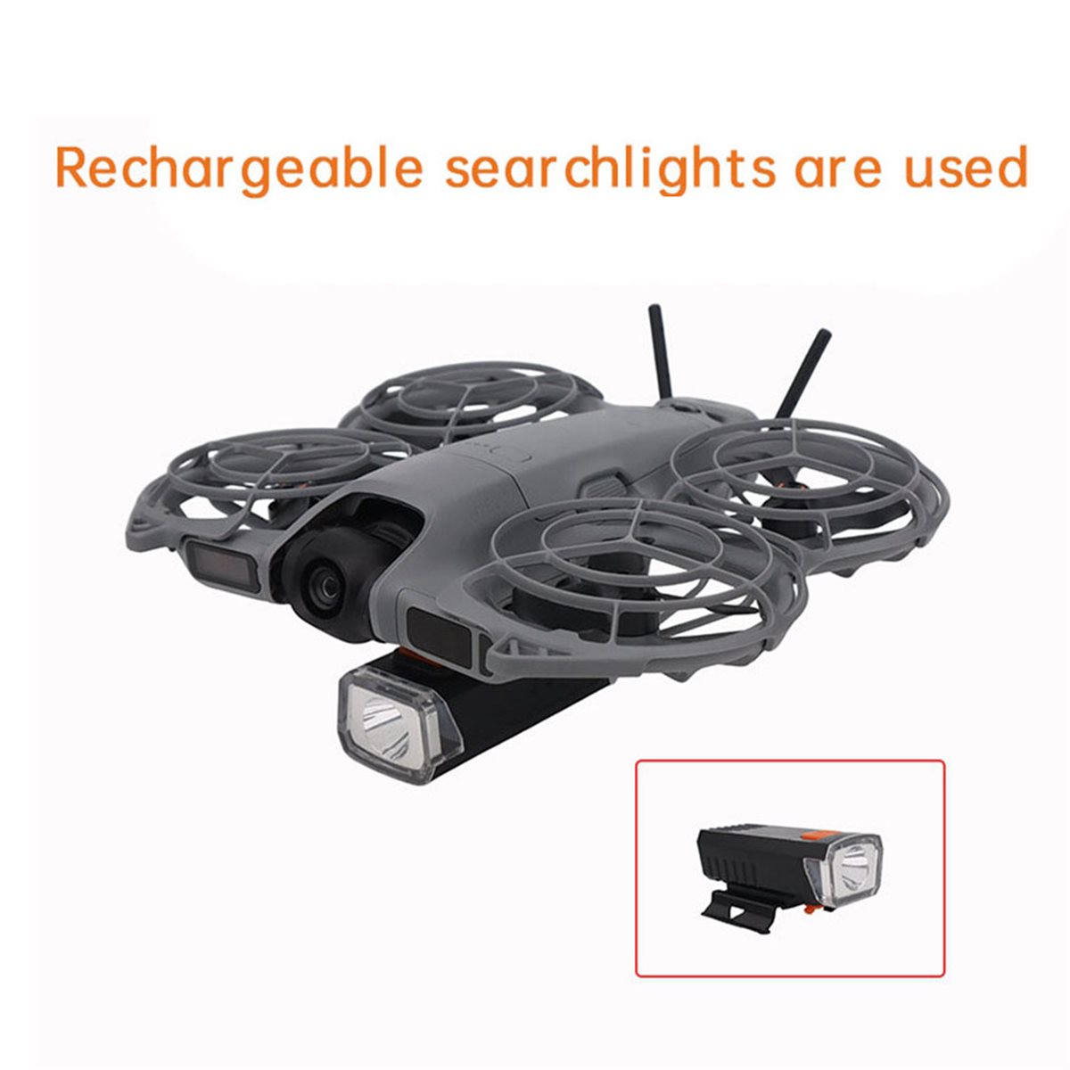 Akumulatorowy reflektor DTC5 d – Drone Beacon Light recenzja i cena